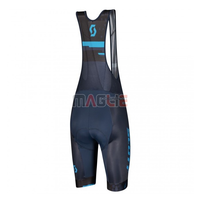 Maglia Scott Manica Corta 2021 Blu Nero