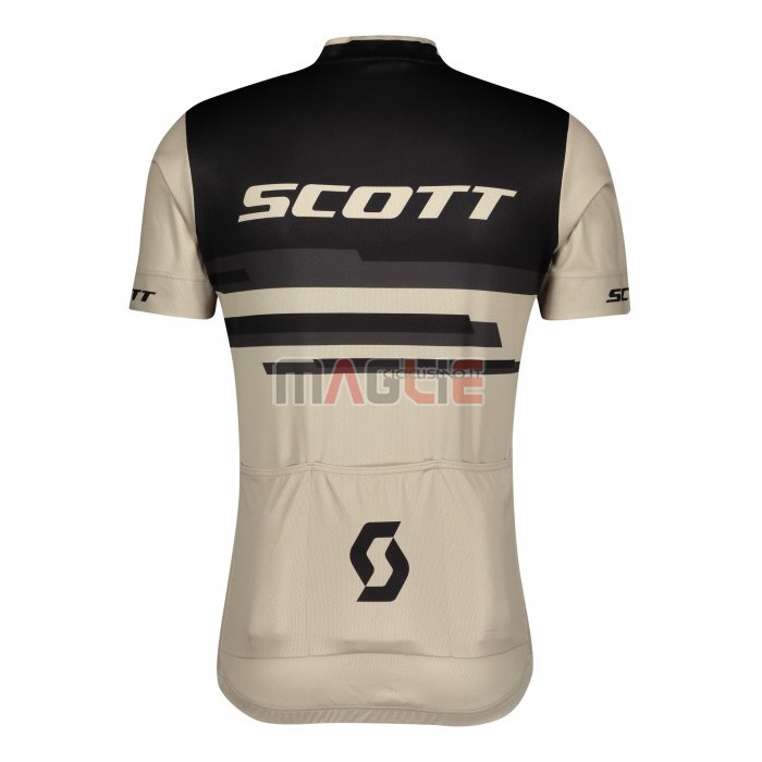 Maglia Scott Manica Corta 2021 Chiaro Marrone