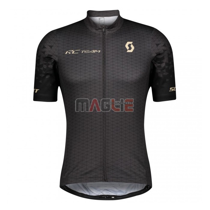 Maglia Scott Manica Corta 2021 Nero