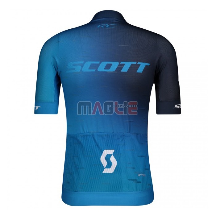 Maglia Scott Manica Corta 2021 Nero Blu