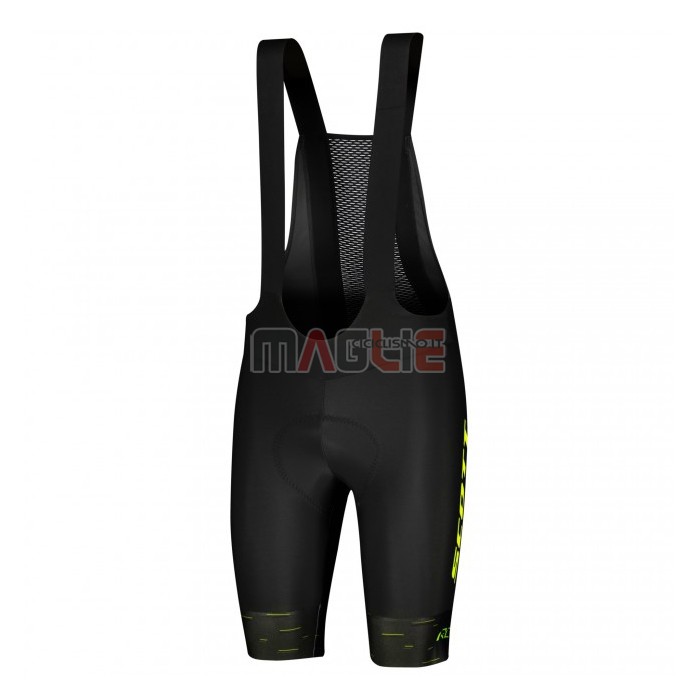 Maglia Scott Manica Corta 2021 Nero Giallo