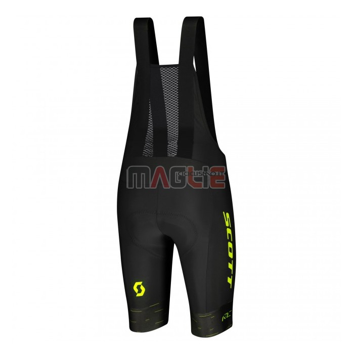 Maglia Scott Manica Corta 2021 Nero Giallo