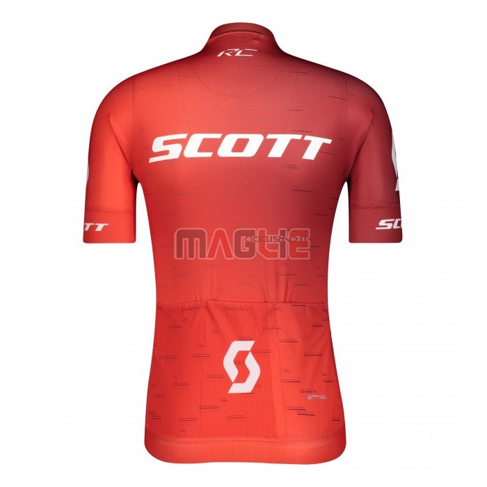 Maglia Scott Manica Corta 2021 Rosso