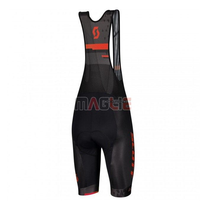 Maglia Scott Manica Corta 2021 Rosso Nero