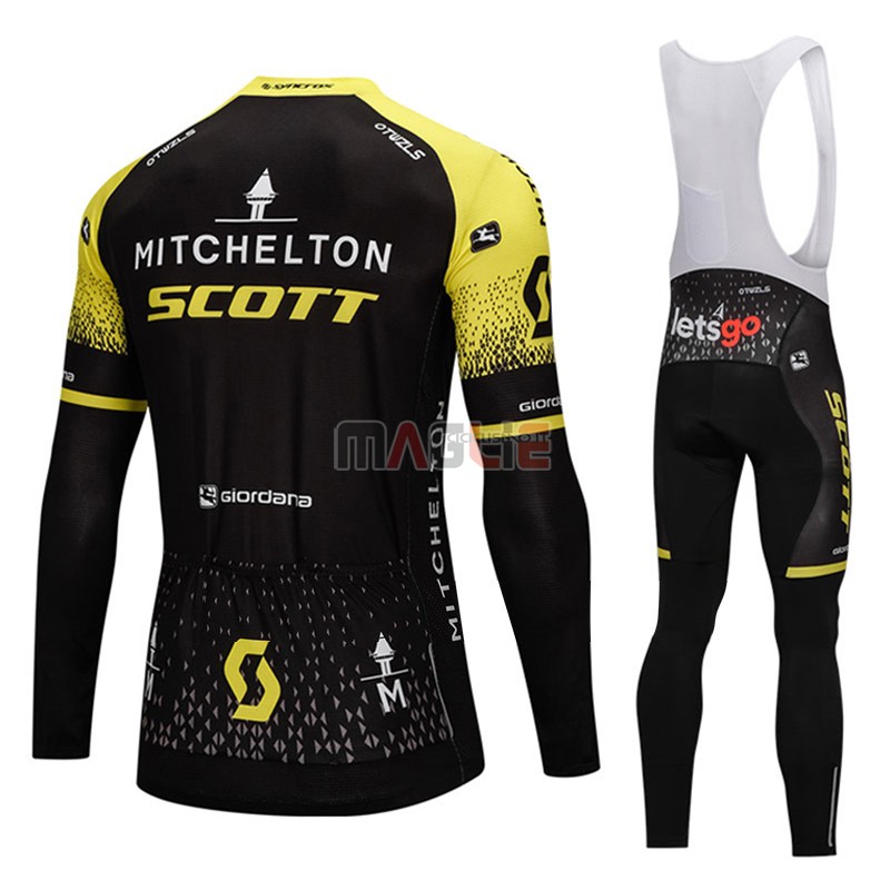 Maglia Scott Manica Lunga 2018 Nero