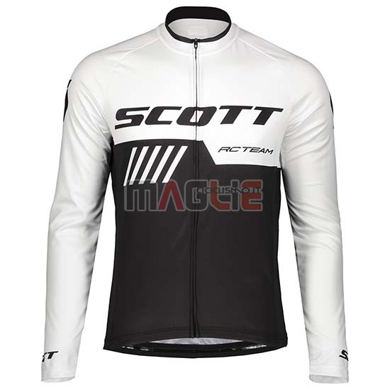 Maglia Scott Manica Lunga 2019 Nero Bianco