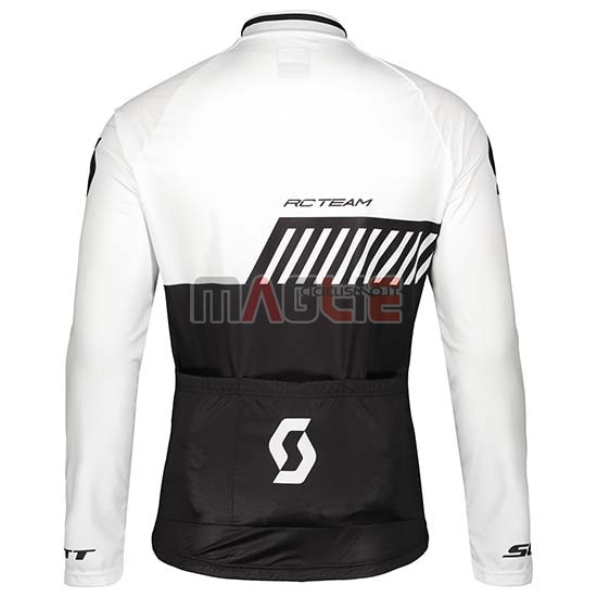 Maglia Scott Manica Lunga 2019 Nero Bianco - Clicca l'immagine per chiudere