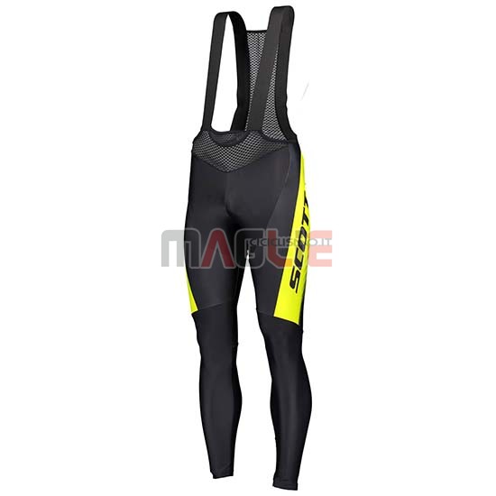 Maglia Scott Manica Lunga 2019 Nero Giallo