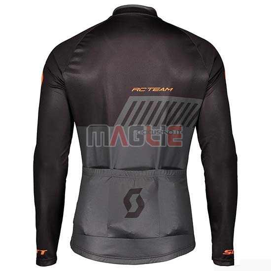 Maglia Scott Manica Lunga 2019 Nero Grigio - Clicca l'immagine per chiudere