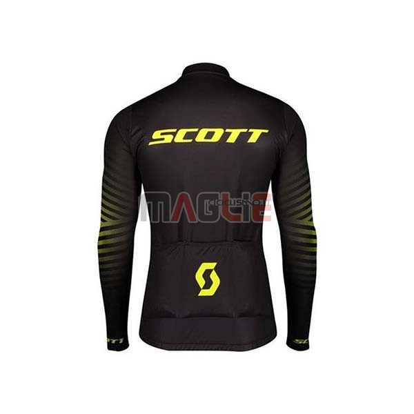 Maglia Scott Manica Lunga 2020 Nero Giallo