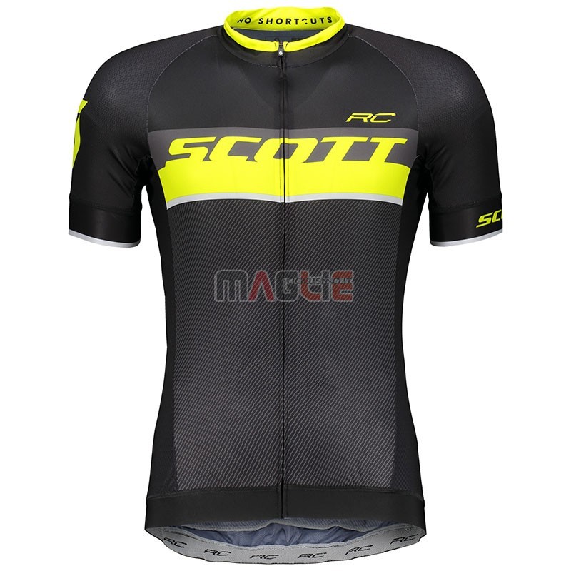 Maglia Scott RC Manica Corta 2018 Giallo