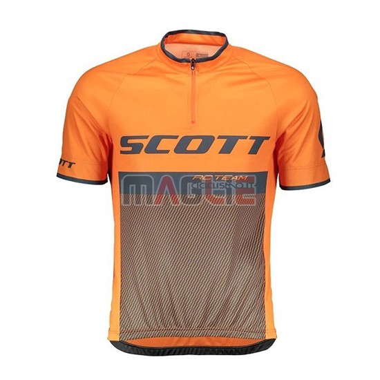 Maglia Scott RC Manica Corta 2018 Nero Arancione