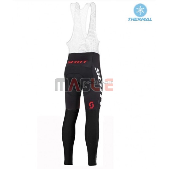 Maglia Scott manica lunga 2016 bianco e rosso