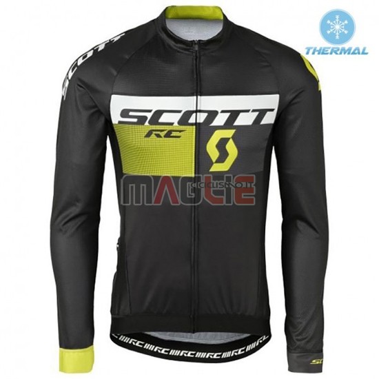 Maglia Scott manica lunga 2016 giallo e nero