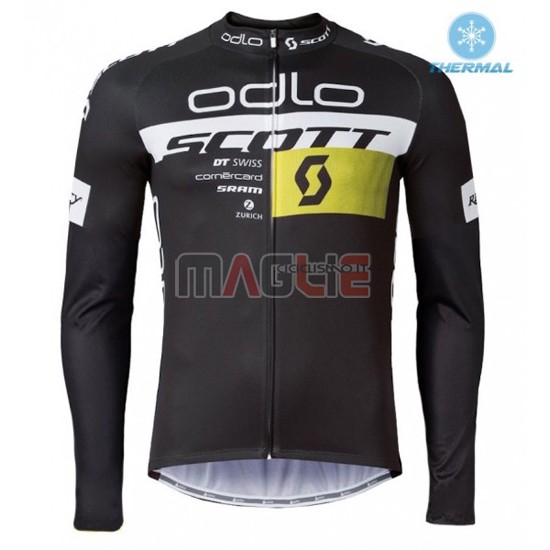 Maglia Scott manica lunga 2016 giallo nero