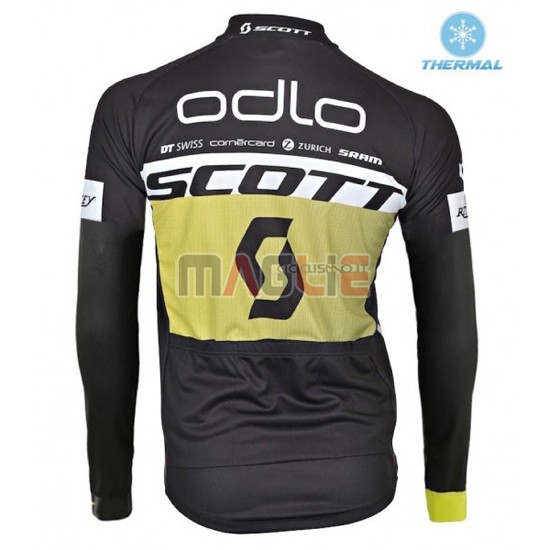 Maglia Scott manica lunga 2016 giallo nero