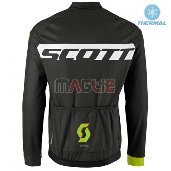 Maglia Scott manica lunga 2016 nero e giallo