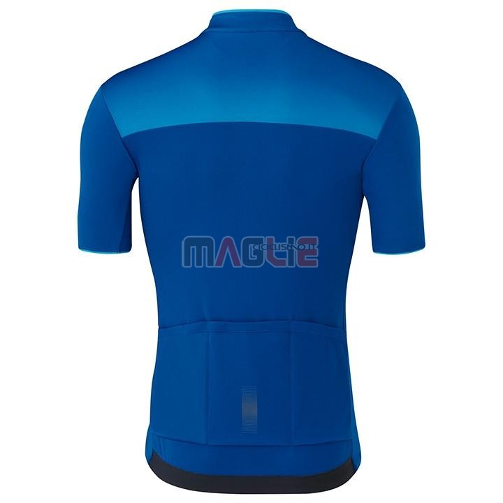 Maglia Shimano Manica Corta 2020 Blu - Clicca l'immagine per chiudere