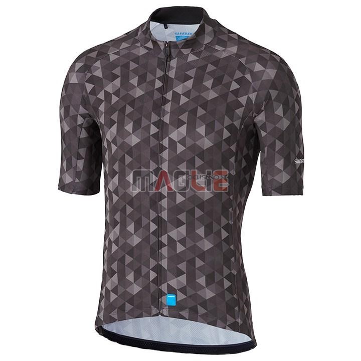 Maglia Shimano Manica Corta 2020 Marrone