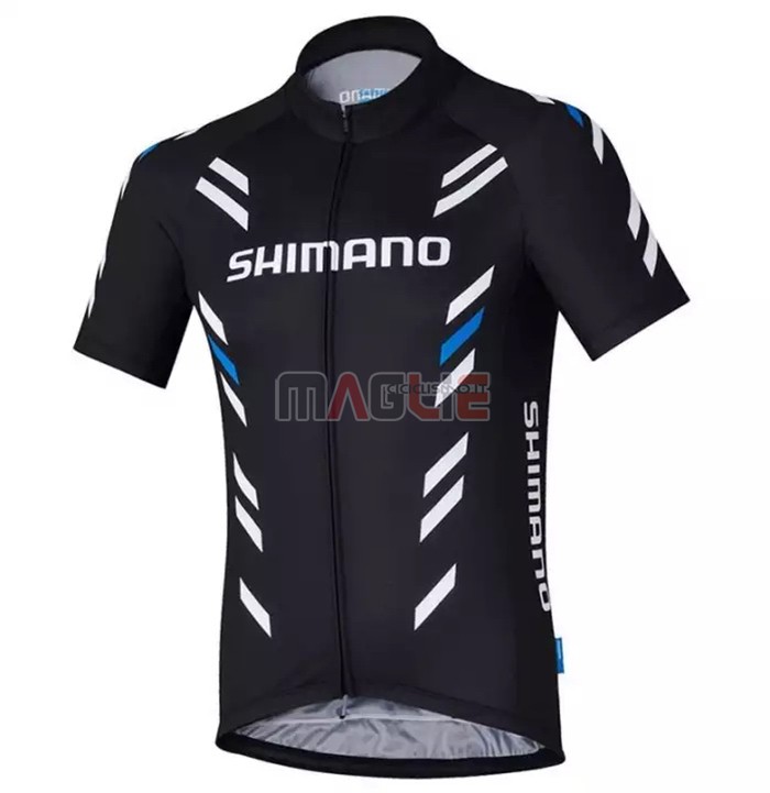 Maglia Shimano Manica Corta 2021 Nero