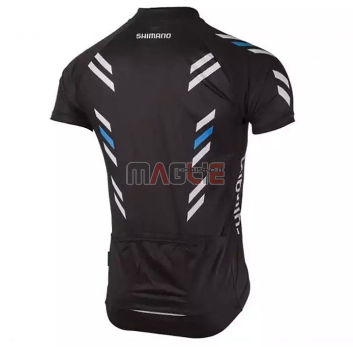 Maglia Shimano Manica Corta 2021 Nero