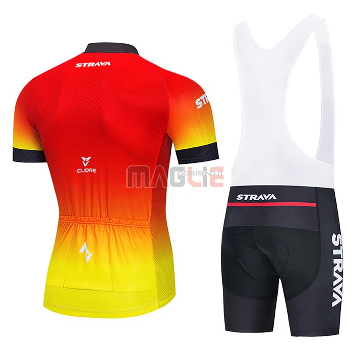 Maglia Shimano Manica Corta 2021 Rosso Giallo - Clicca l'immagine per chiudere