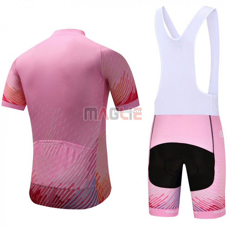 Maglia Sobycle Manica Corta 2018 Rosa - Clicca l'immagine per chiudere