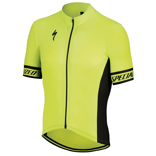 Maglia Specialized Manica Corta 2018 Giallo Nero