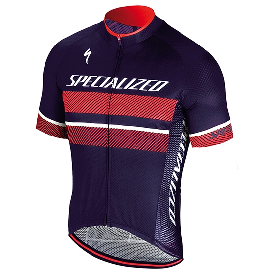 Maglia Specialized Manica Corta 2018 Viola Rosso