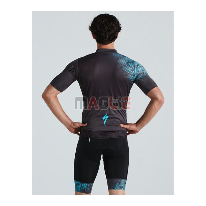 Maglia Specialized Manica Corta 2021 Blu Nero