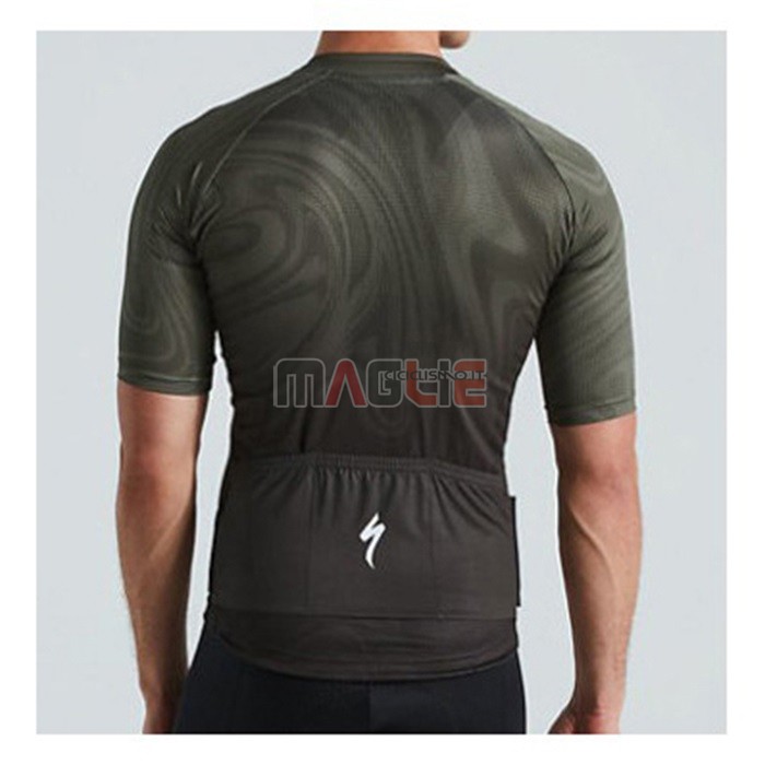 Maglia Specialized Manica Corta 2021 Scuro Verde