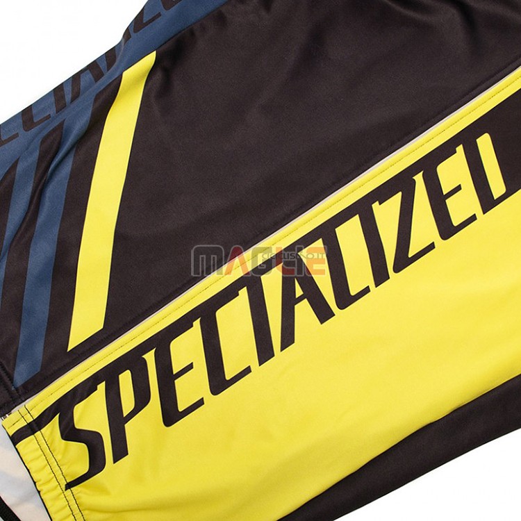 Maglia Specialized Manica Lunga 2018 Nero e Giallo