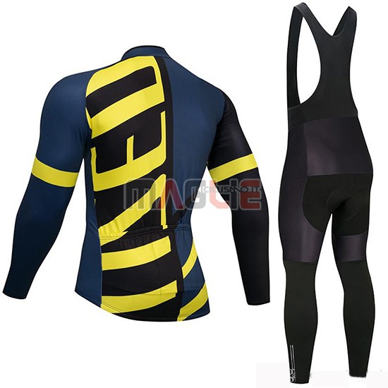 Maglia Specialized Manica Lunga 2019 Nero Blu Giallo - Clicca l'immagine per chiudere