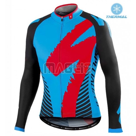 Maglia Specialized manica lunga 2016 nero e blu