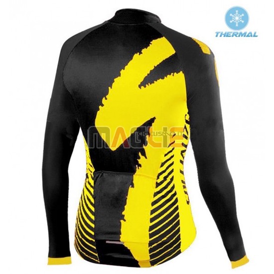 Maglia Specialized manica lunga 2016 nero e giallo