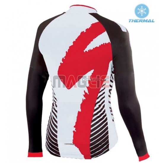 Maglia Specialized manica lunga 2016 rosso e bianco - Clicca l'immagine per chiudere