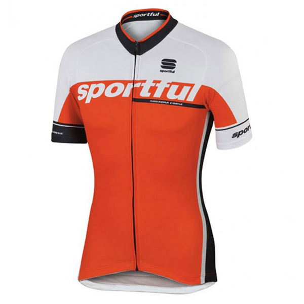 2017 Maglia Sportful SC bianco e arancione - Clicca l'immagine per chiudere