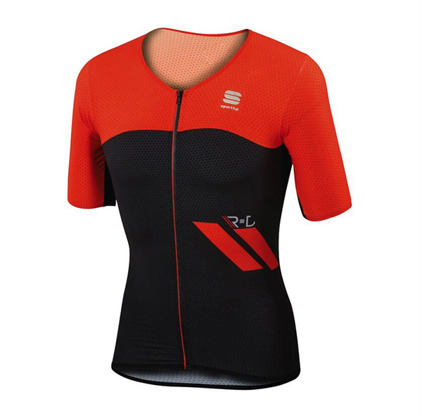 2017 Maglia Sportful rosso e nero - Clicca l'immagine per chiudere