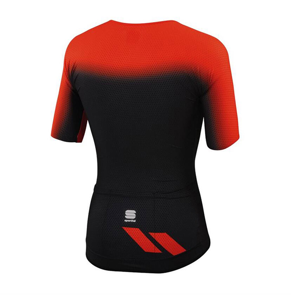 2017 Maglia Sportful rosso e nero - Clicca l'immagine per chiudere