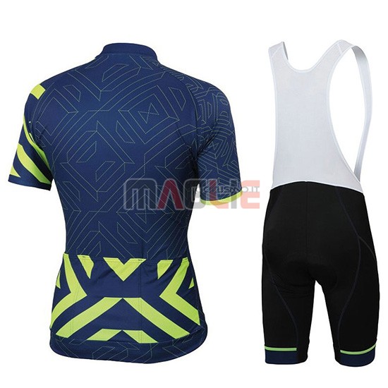 2018 Maglia Sportful Manica Corta Prism Spento Blu