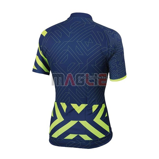 2018 Maglia Sportful Manica Corta Prism Spento Blu