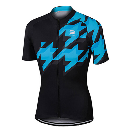 Maglia Sportful Manica Corta 2017 nero e blu - Clicca l'immagine per chiudere