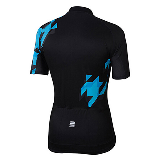 Maglia Sportful Manica Corta 2017 nero e blu