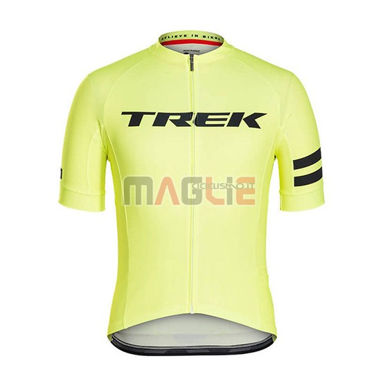 2018 Maglia Trek Manica Corta Chiaro Giallo - Clicca l'immagine per chiudere