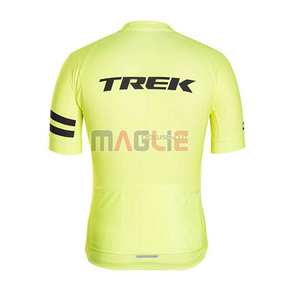 2018 Maglia Trek Manica Corta Chiaro Giallo