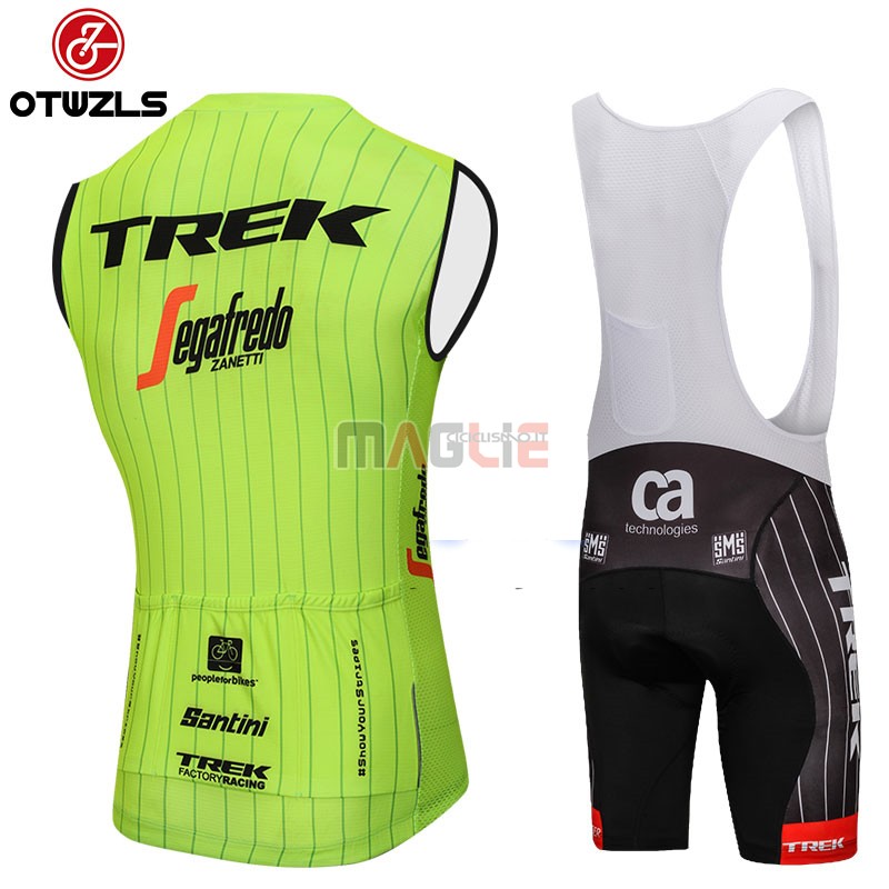 Gilet Antivento Trek Segafredo 2018 Verde