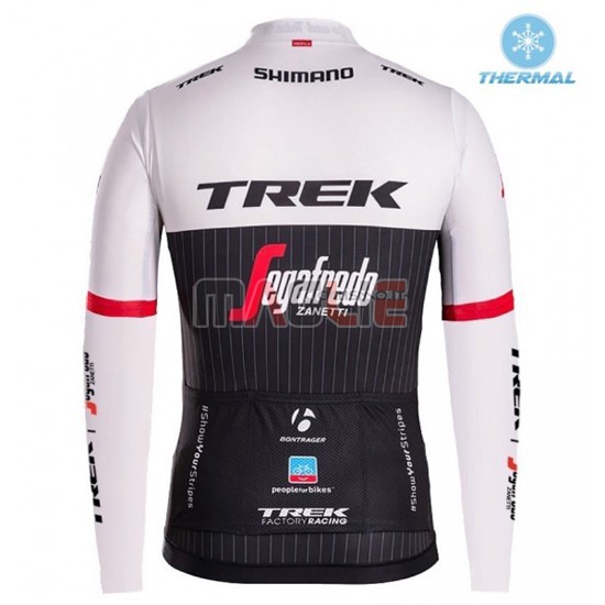 Maglia Trek manica lunga 2016 nero e bianco