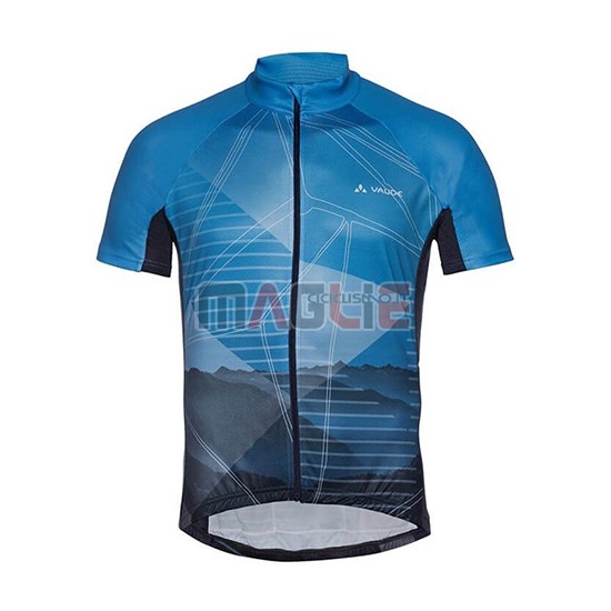 Maglia Vaude Majura Manica Corta 2018 Blu