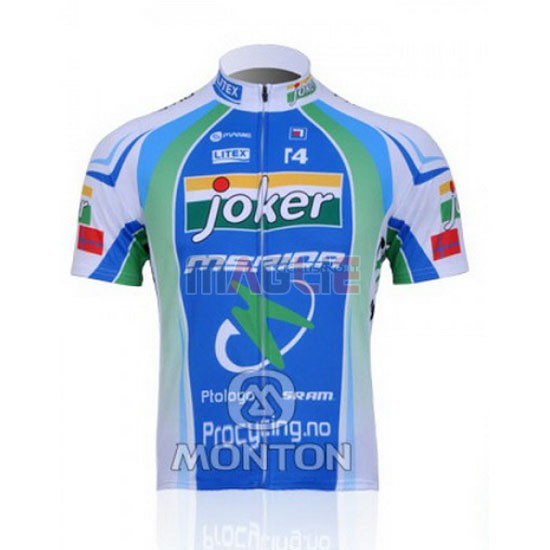 Maglia Merida manica corta 2011 bianco e blu - Clicca l'immagine per chiudere