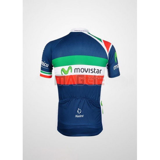 Maglia Movistar manica corta 2012 verde